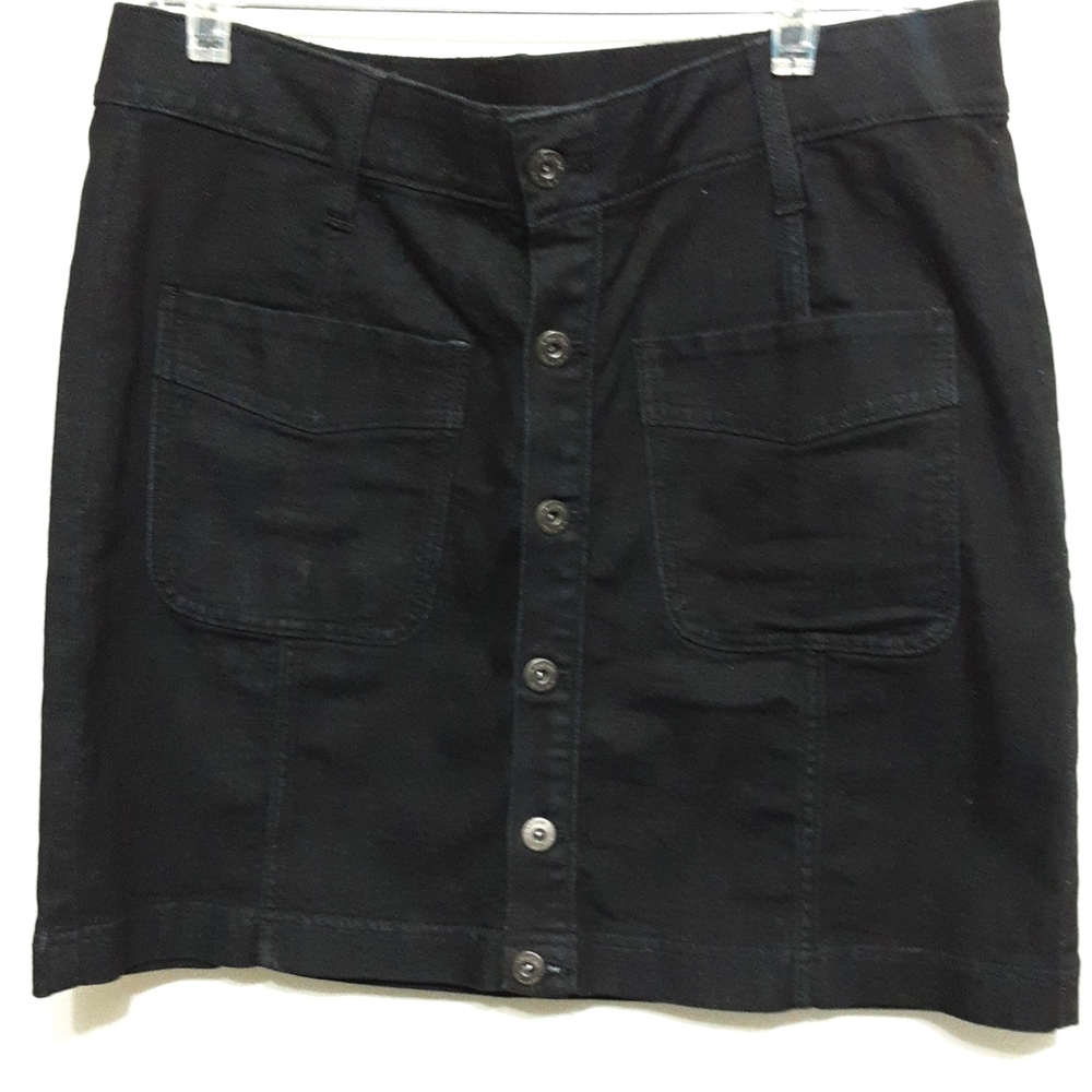Columbia Black Demin Women's 12 Skirt‎